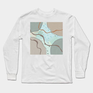 Abstract Long Sleeve T-Shirt